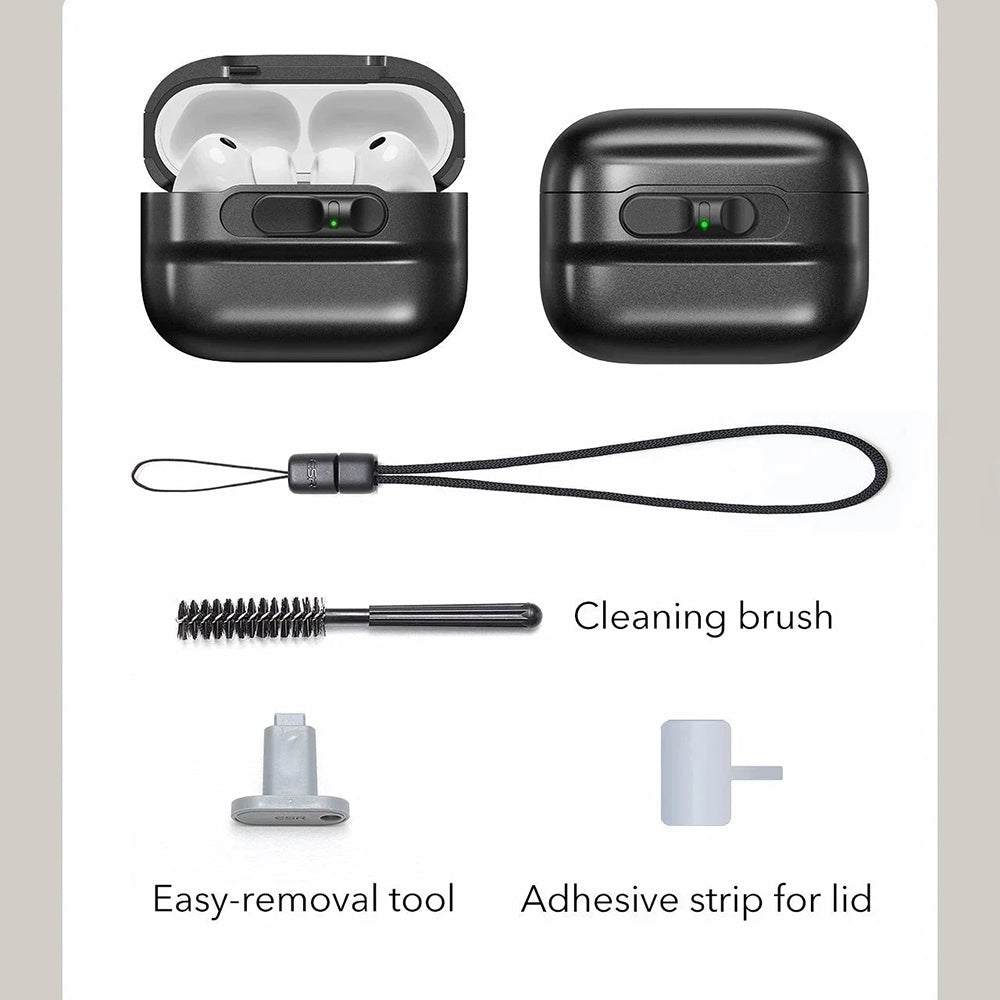 Θήκη ESR Pulse Magnetic FlickLock για Apple AirPods Pro 3, Γκρι