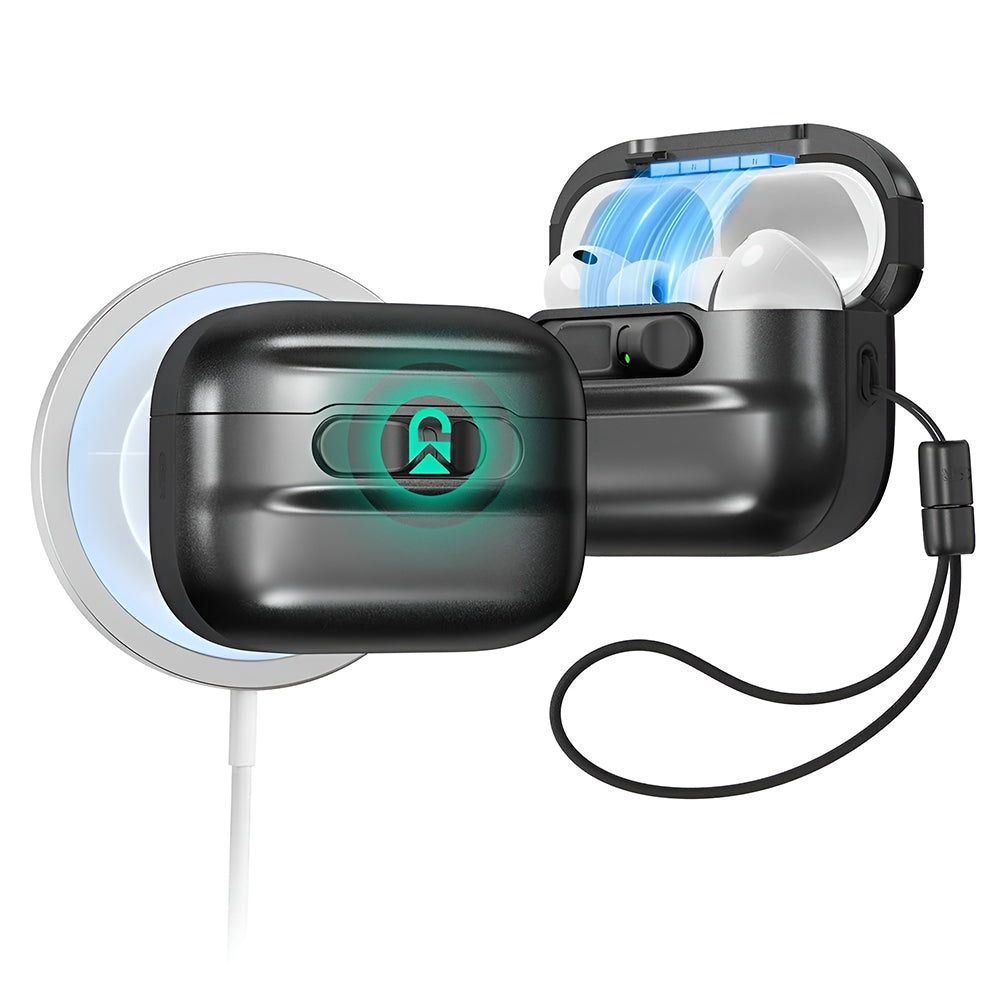 Θήκη ESR Pulse Magnetic FlickLock για Apple AirPods Pro 3, Μαύρη