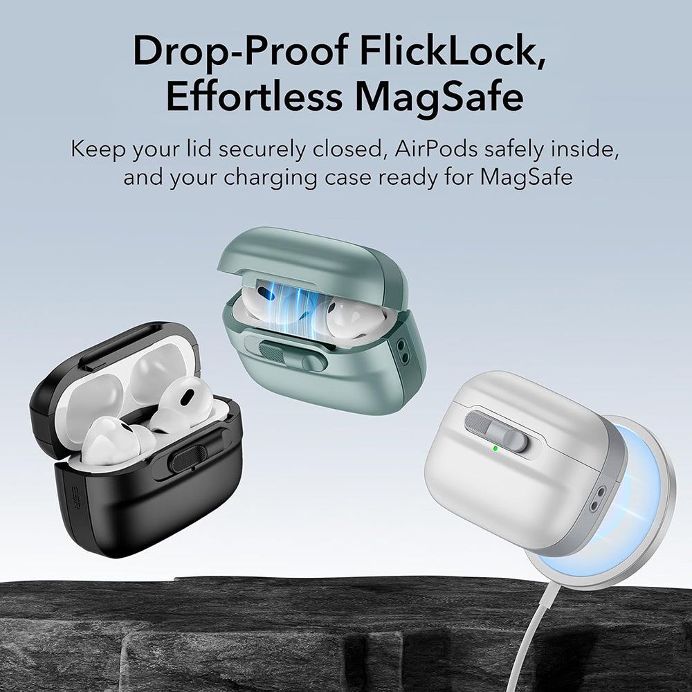 Θήκη ESR Pulse για Apple AirPods 4, Μαύρη