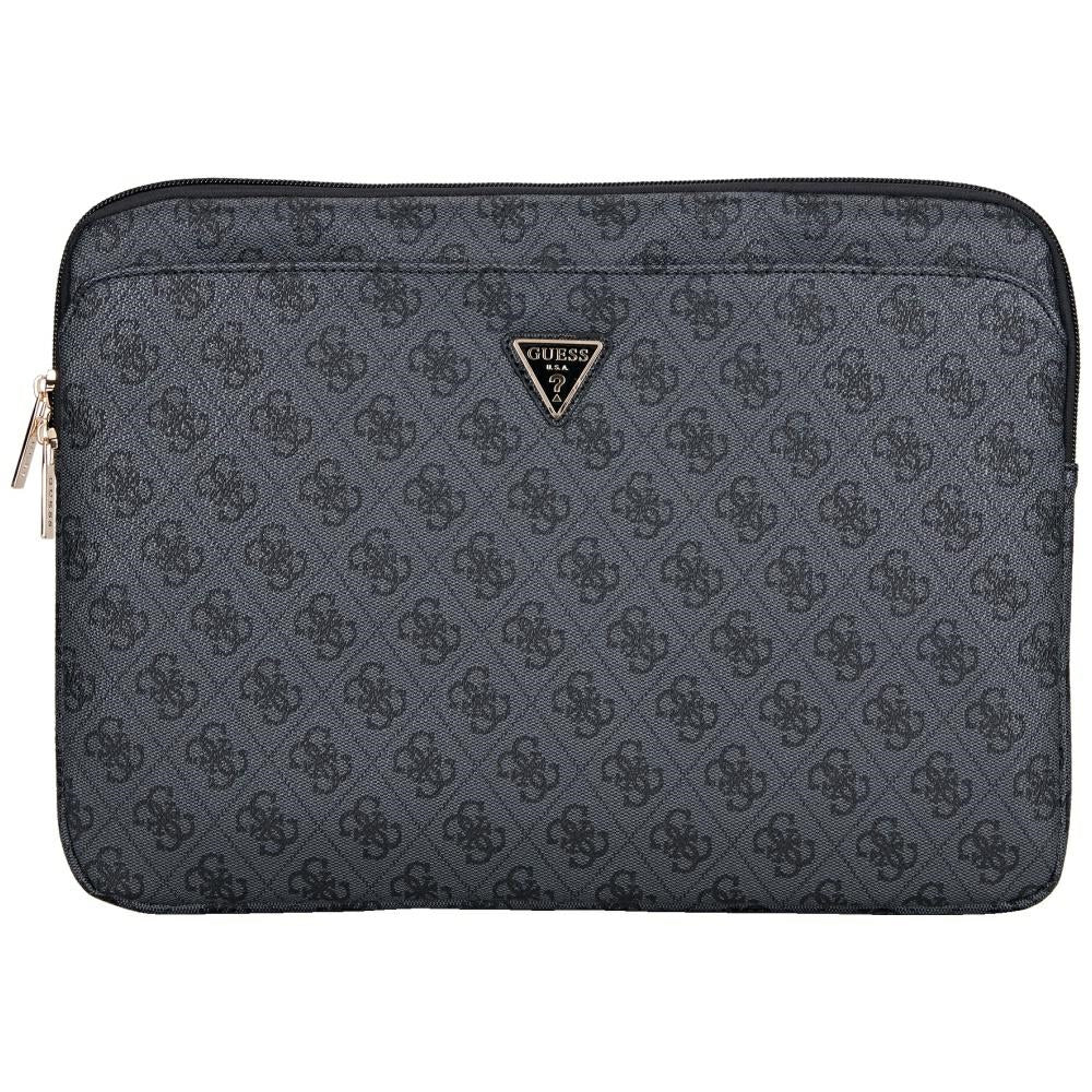 Θήκη Guess 4G Triangle Logo για Laptop 14inch, Μαύρη