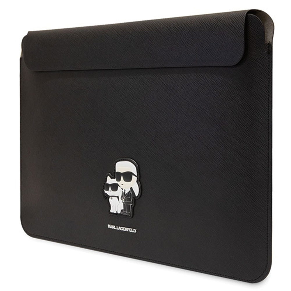 Θήκη Karl Lagerfeld Saffiano για Laptop 14inch, Μαύρη