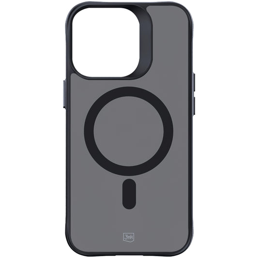 Θήκη MagSafe για Apple iPhone 15 Pro Max, 3MK, Smoke MagCase, Μαύρο