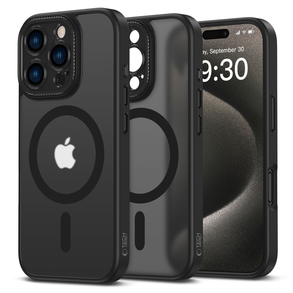 Θήκη MagSafe για Apple iPhone 16 Pro Max, Tech-Protect, Magcam, Μαύρο