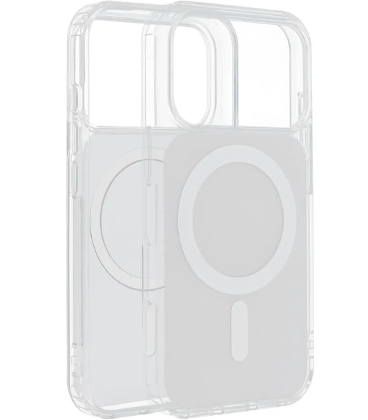 Θήκη MagSafe για Apple iPhone 17e / 16e, OEM, Clear Fusion Mag Cover, Λευκό