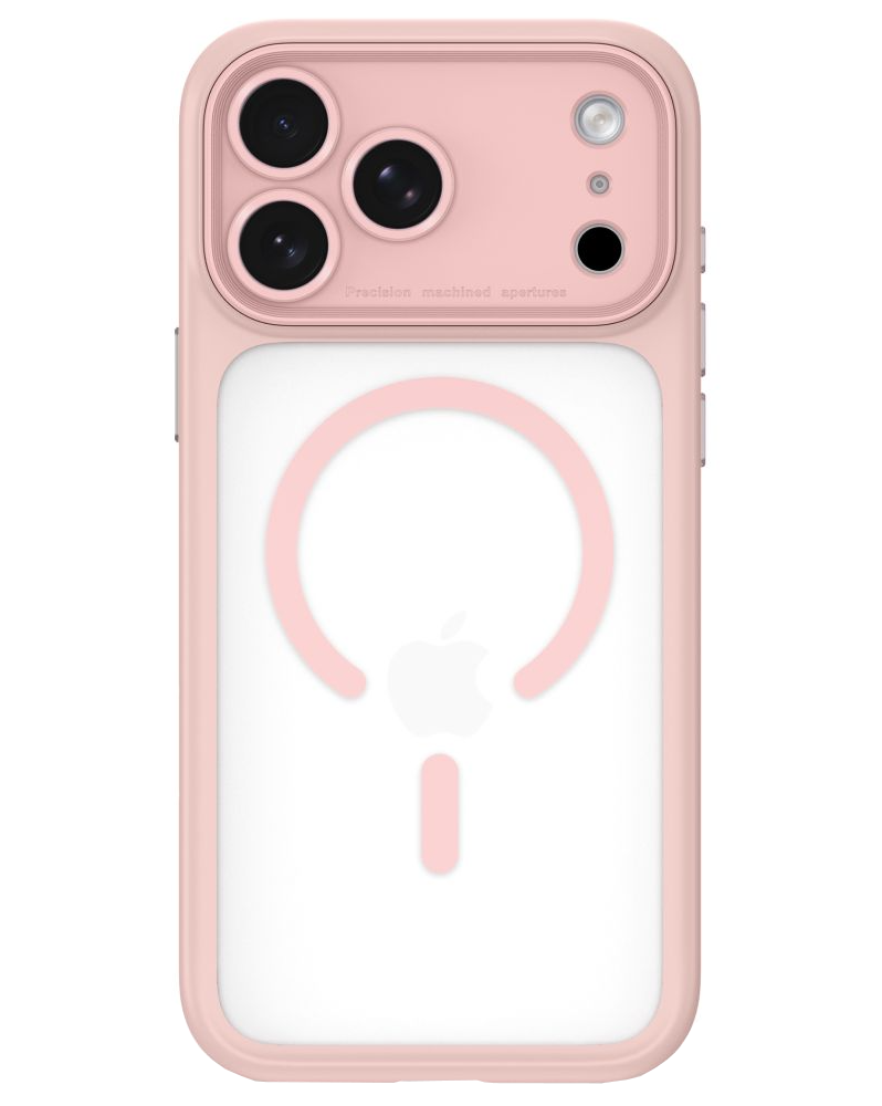Θήκη MagSafe για Apple iPhone 18 Pro / 17 Pro, Tech-Protect, MagPeak CC, Ματ Ροζ