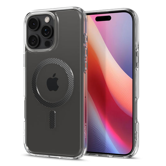 Θήκη MagSafe για Apple iPhone 16 Pro, Spigen, Ultra Hybrid, γκρι ACS08131