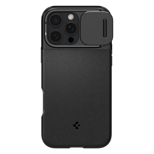 Θήκη MagSafe για Apple iPhone 16 Pro Max, Spigen, OPTIK ARMOR, μαύρο ACS08015