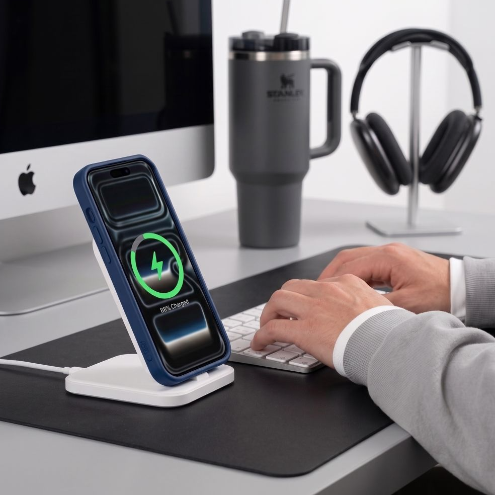 Θήκη MagSafe για Apple iPhone 18 Pro / 17 Pro, Tech-Protect, BasicMag, Ματ Μπλε