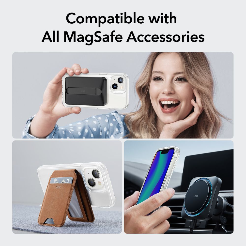 Θήκη MagSafe για Apple iPhone 14 / 13, ESR, Classic Hybrid, Διαφανής