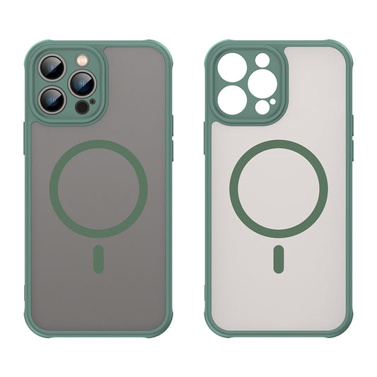 Θήκη MagSafe για Apple iPhone 13 Pro Max, Techsuit, HaloFrost II, Πράσινο