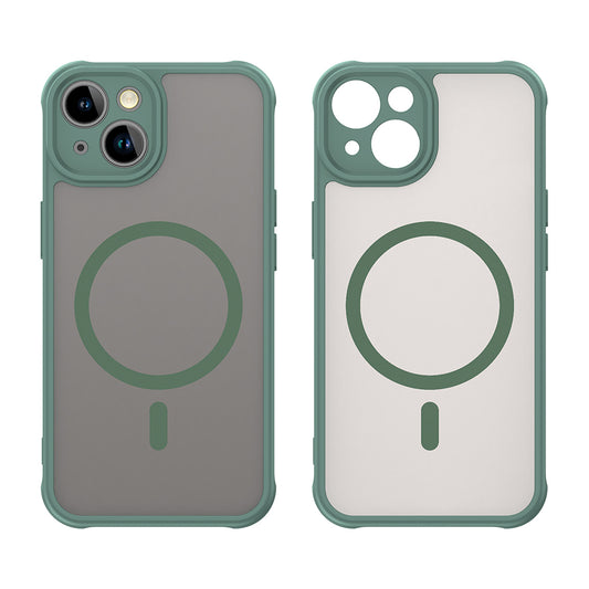 Θήκη MagSafe για Apple iPhone 13, Techsuit, HaloFrost II, Πράσινο