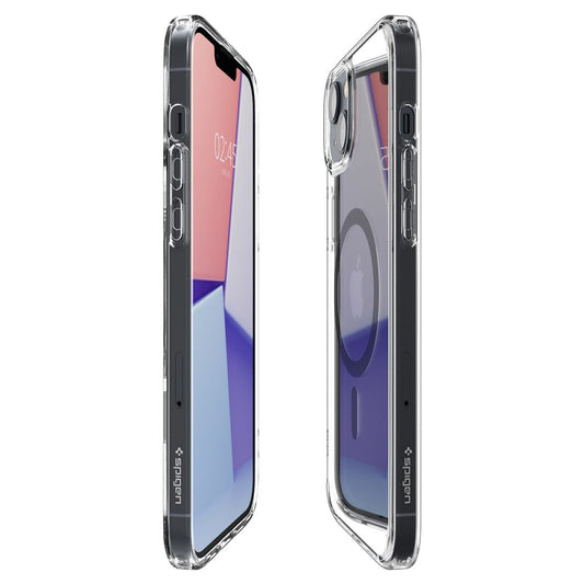 Θήκη MagSafe για Apple iPhone 14 Plus, Spigen, Ultra Hybrid Carbon, Διάφανη