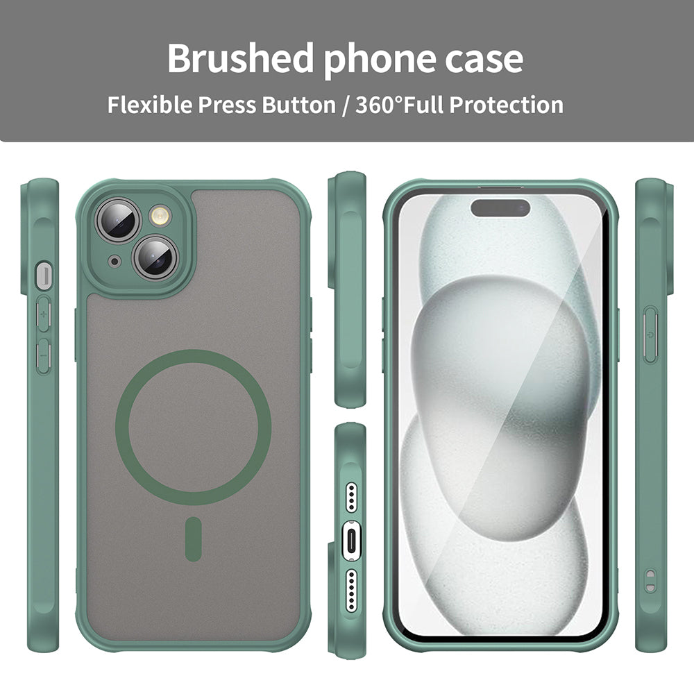 Θήκη MagSafe για Apple iPhone 14 Plus, Techsuit, HaloFrost II, Πράσινο