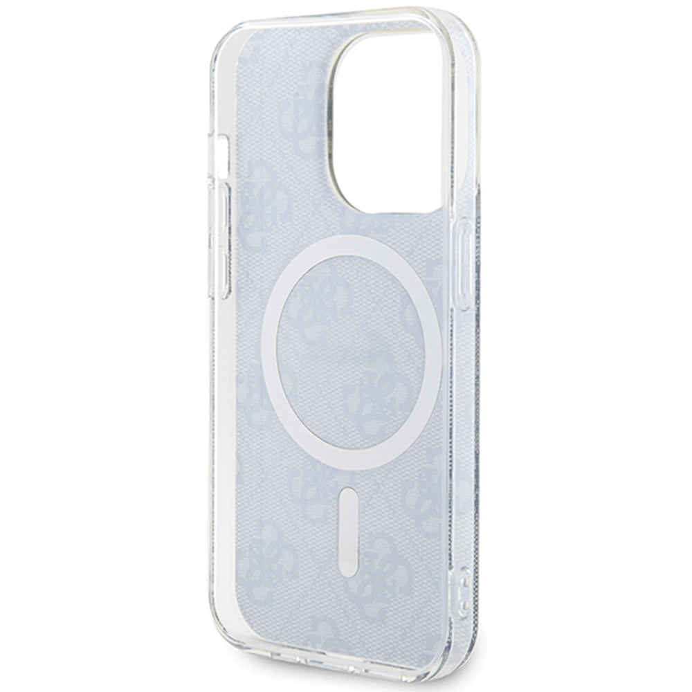 Θήκη MagSafe για Apple iPhone 15, Guess, IML 4G, Μπλε