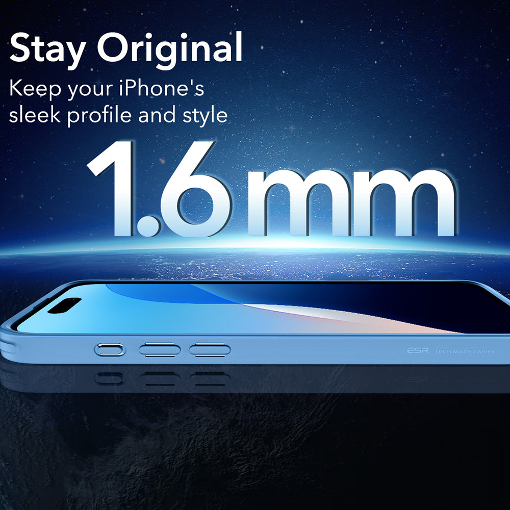 Θήκη MagSafe για Apple iPhone 16, ESR, Classic Hybrid, Διάφανο Μπλε