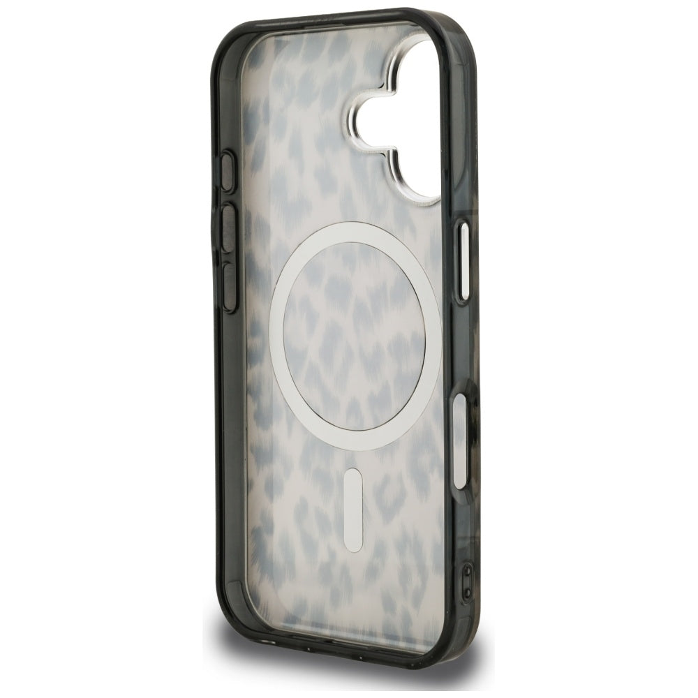 Θήκη MagSafe για Apple iPhone 16, Karl Lagerfeld, IML Leopard Pattern, Καφέ