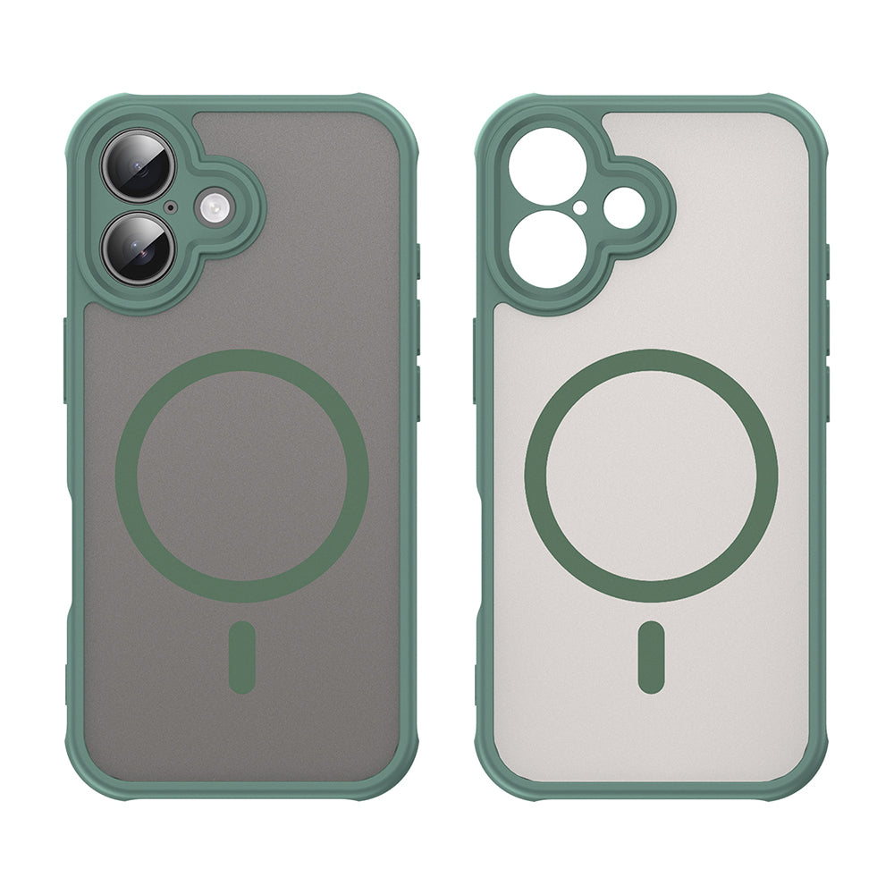 Θήκη MagSafe για Apple iPhone 16 Plus, Techsuit, HaloFrost II, Πράσινο