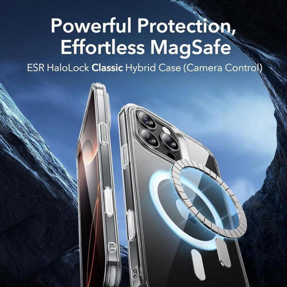 Θήκη MagSafe για Apple iPhone 16 Pro, ESR, Classic Hybrid Slide, Διαφανής