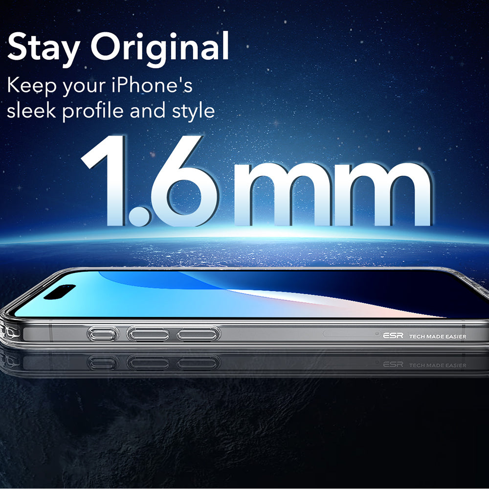 Θήκη MagSafe για Apple iPhone 16 Pro, ESR, Classic Hybrid, Διάφανη Ματ