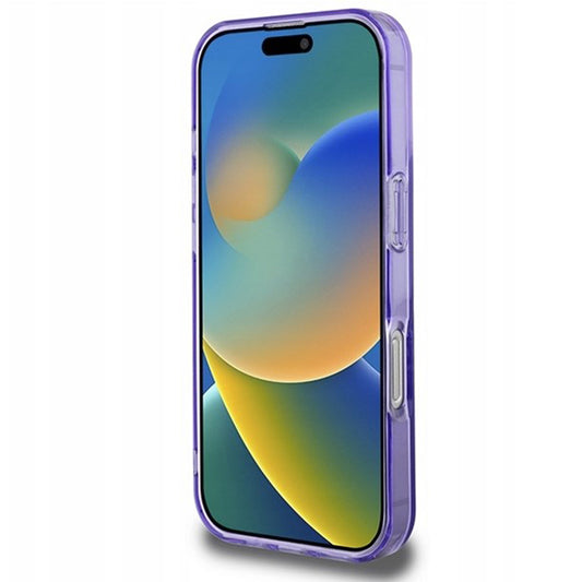 Θήκη MagSafe για Apple iPhone 16 Pro Max, Guess, IML Flowers Wreath, Μωβ