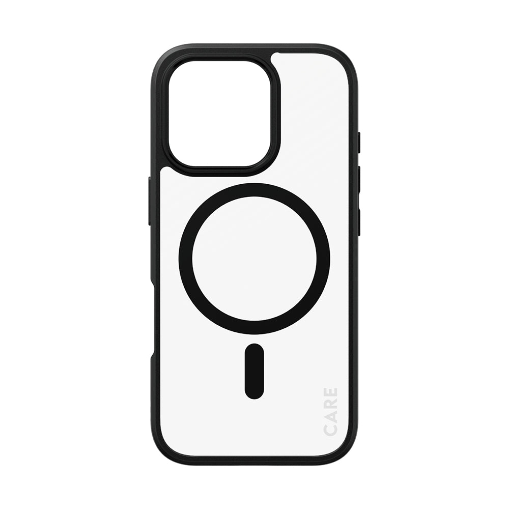 Θήκη MagSafe για Apple iPhone 16 Pro, PanzerGlass, Care Urban Combat, Διάφανη Μαύρη