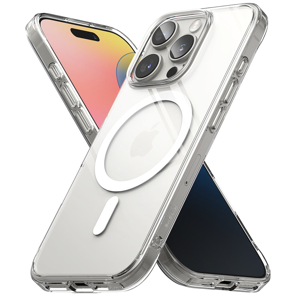 Θήκη MagSafe για Apple iPhone 16 Pro, Ringke, Fusion, Διαφανής