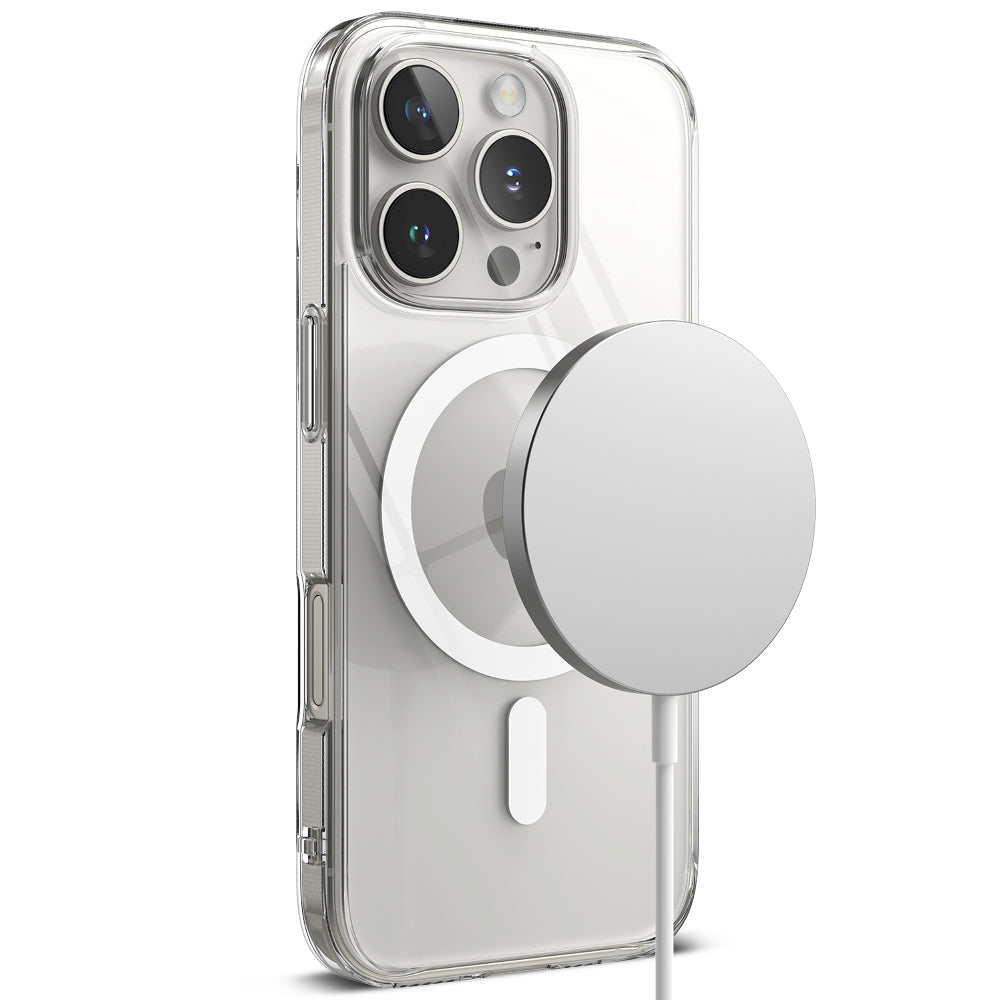 Θήκη MagSafe για Apple iPhone 16 Pro, Ringke, Fusion, Διαφανής