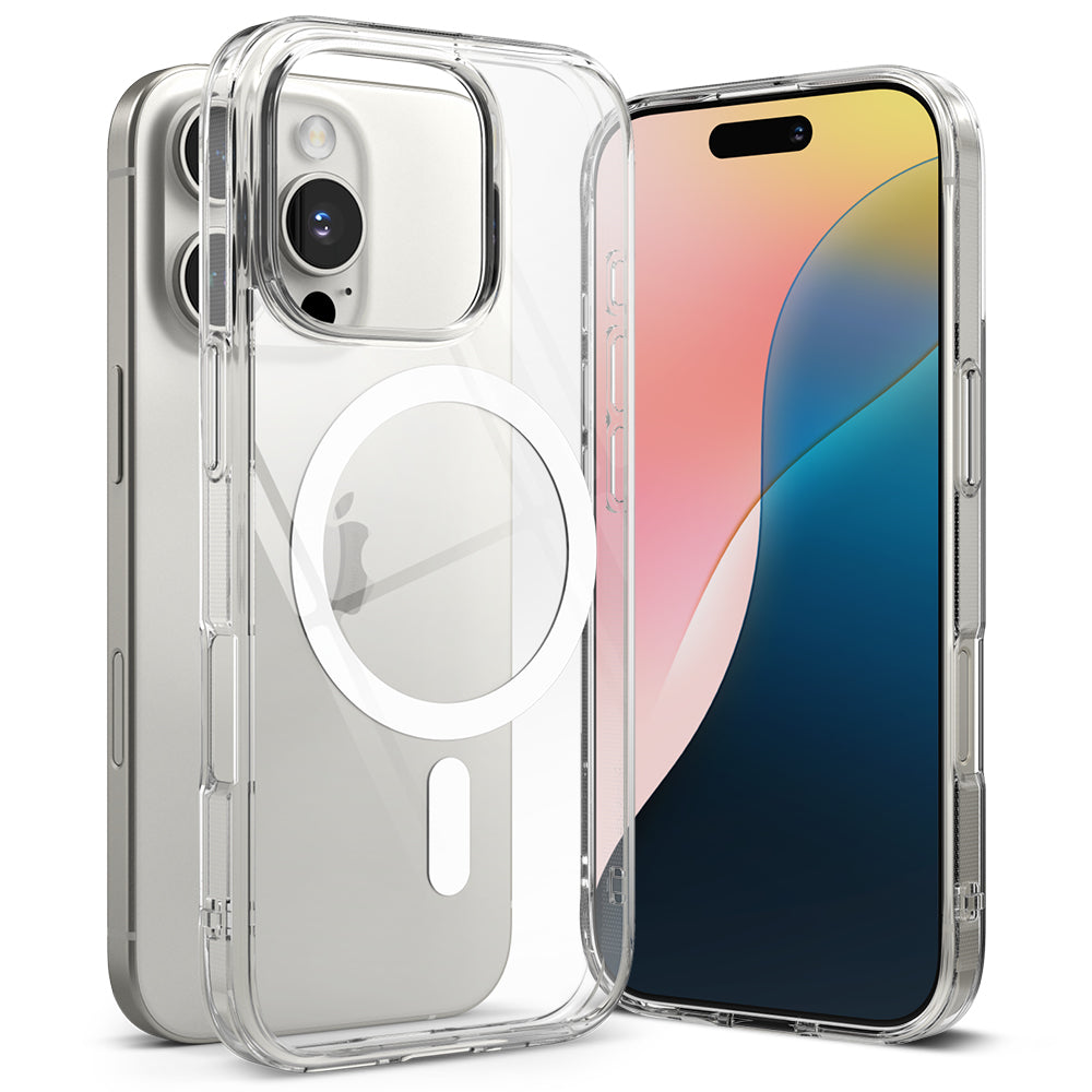 Θήκη MagSafe για Apple iPhone 16 Pro, Ringke, Fusion, Διαφανής