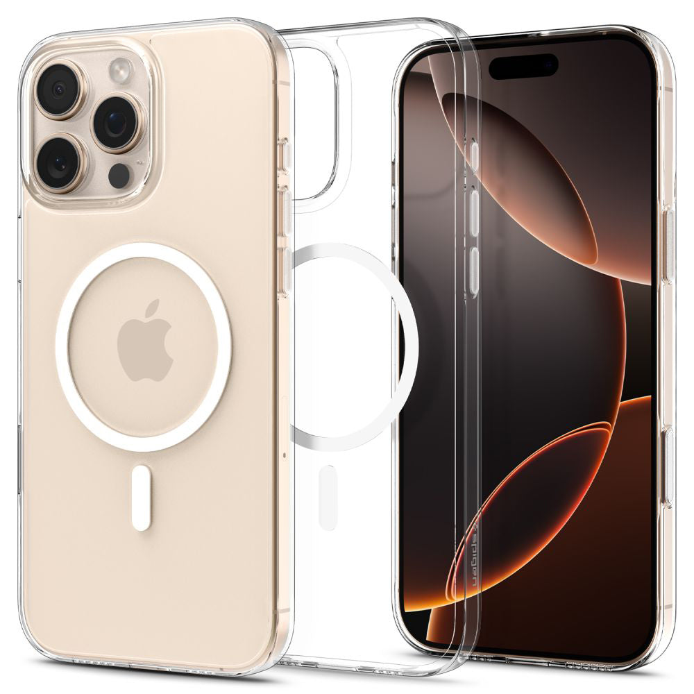 Θήκη MagSafe για Apple iPhone 16 Pro, Spigen, Thin Fit, Λευκή ACS09316
