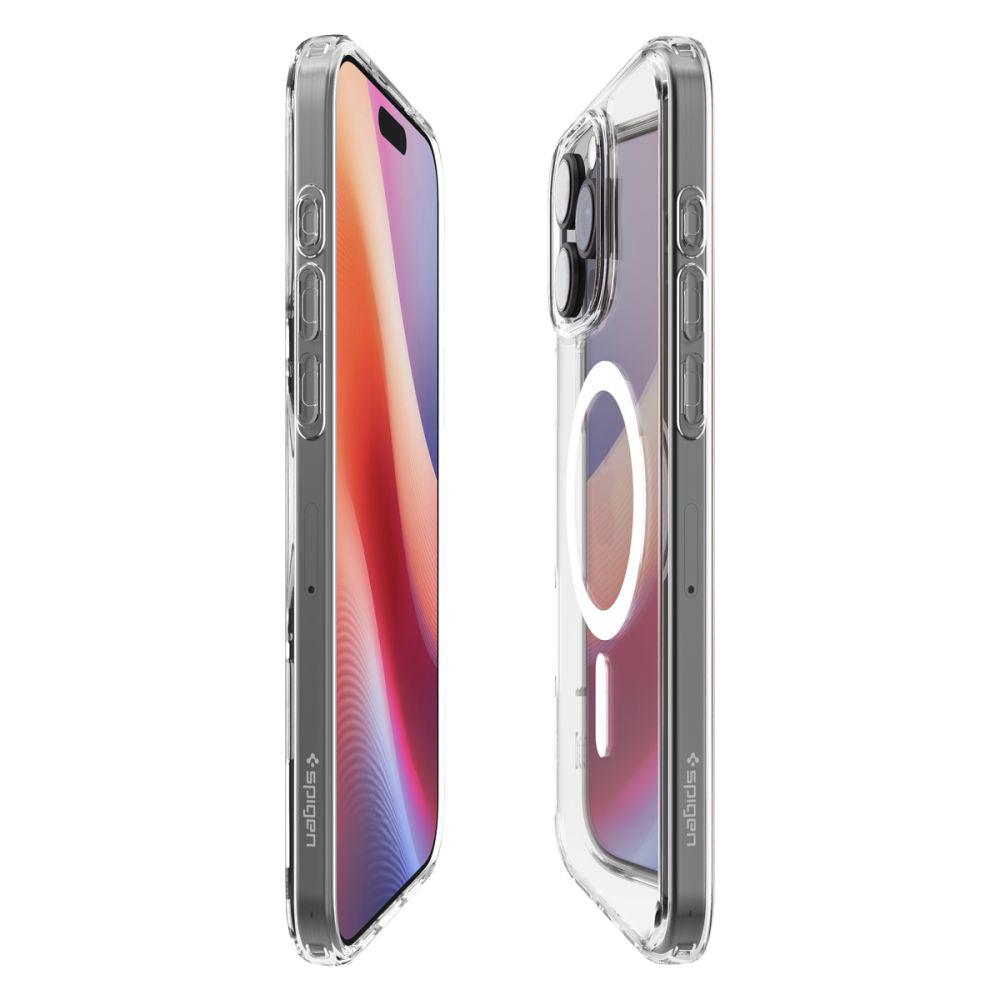 Θήκη MagSafe για Apple iPhone 16 Pro, Spigen, Ultra Hybrid, Λευκή ACS08129
