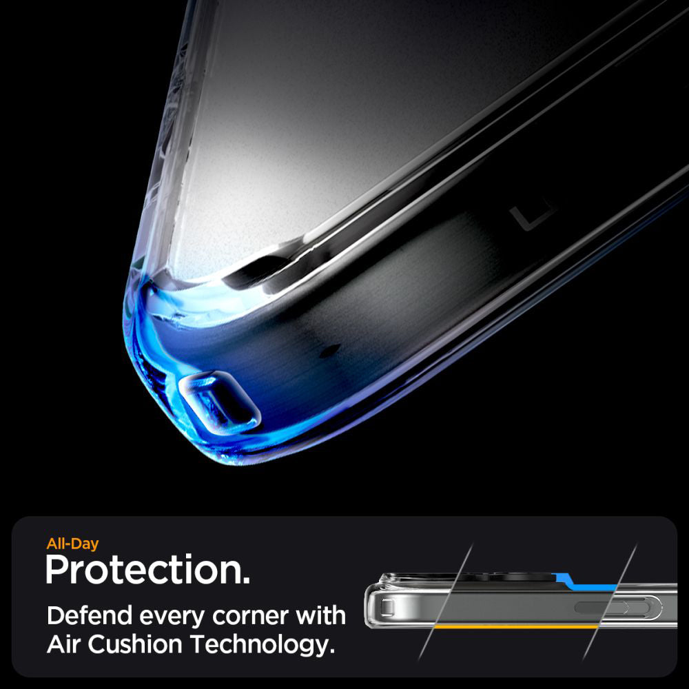 Θήκη MagSafe για Apple iPhone 16 Pro, Spigen, Ultra Hybrid, Διάφανη Σατέν ACS08133