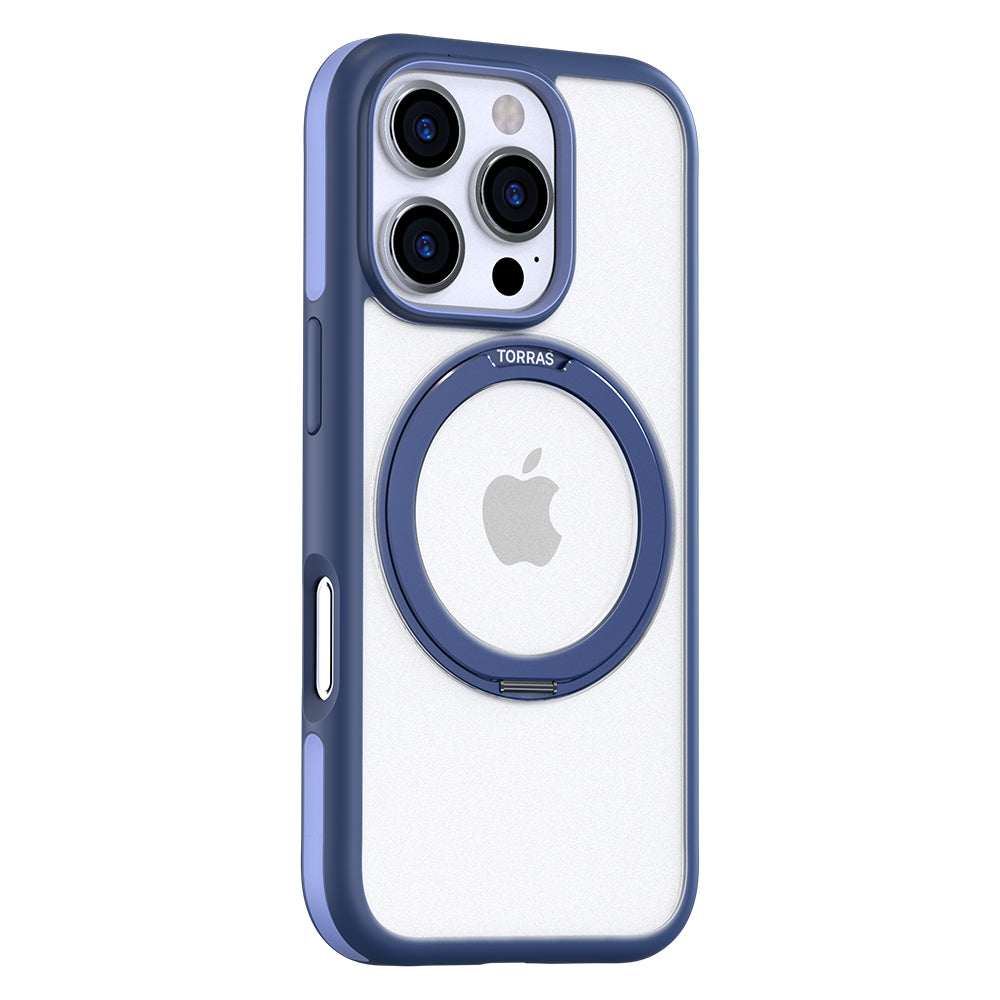 Θήκη MagSafe για Apple iPhone 16 Pro, Torras, Ostand R Fusion, Μπλε Ναυτικό