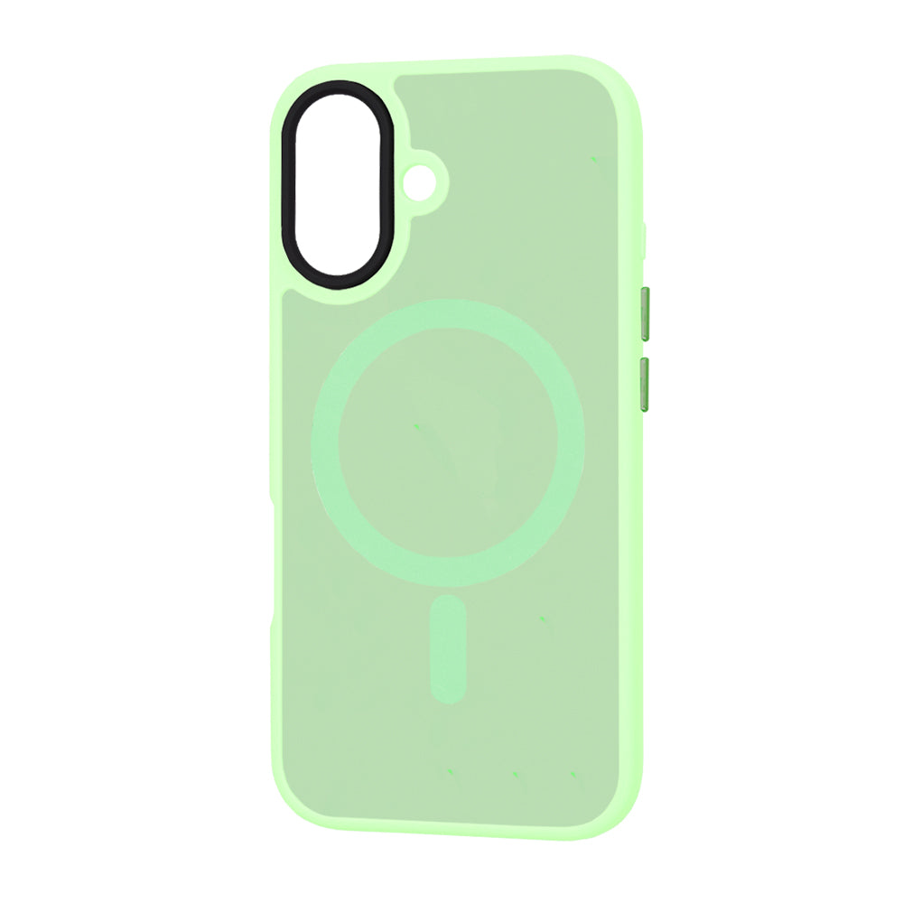 Θήκη MagSafe για Apple iPhone 16, Techsuit, HaloFrost, Ανοιχτό Πράσινο