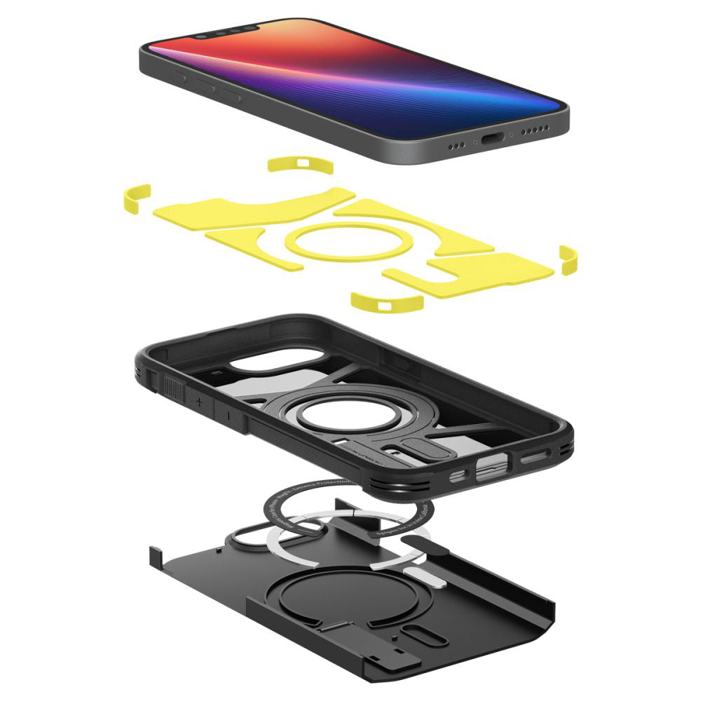 MagSafe Case for Apple iPhone 17e / 16e, Spigen, Tough Armor, Black