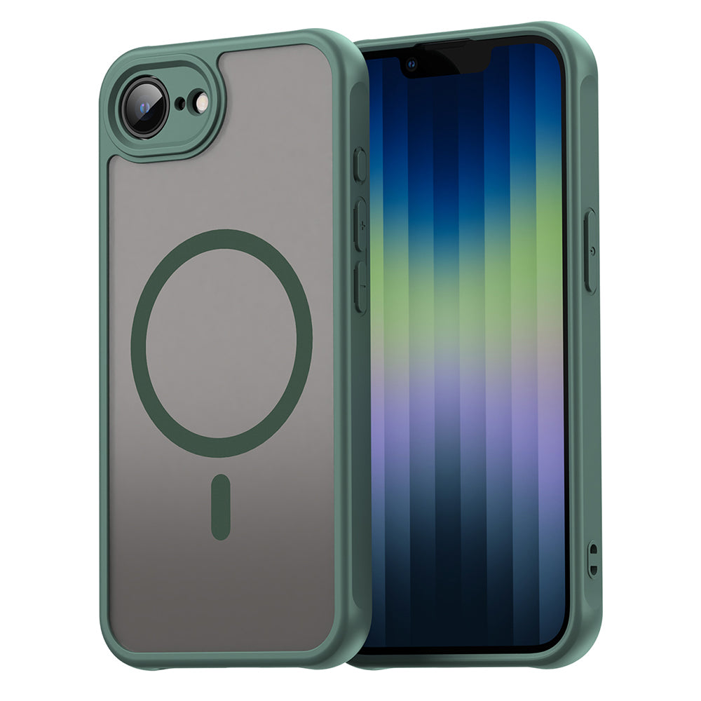 Θήκη MagSafe για Apple iPhone 17e / 16e, Techsuit, HaloFrost II, Πράσινο