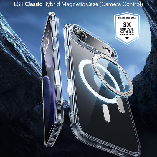 Θήκη MagSafe για Apple iPhone 17 Air, ESR, Classic Hybrid, Διάφανη