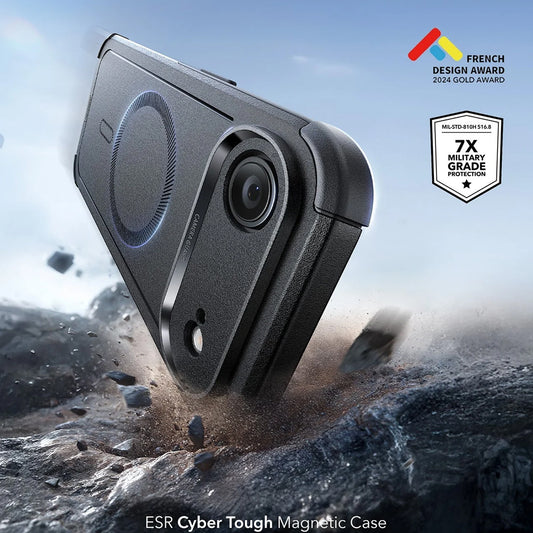 Θήκη MagSafe για Apple iPhone 17 Air, ESR, Cyber, Μαύρη