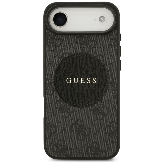 Θήκη MagSafe για Apple iPhone 17 Air, Guess, 4G Circle Classic Logo, Μαύρη