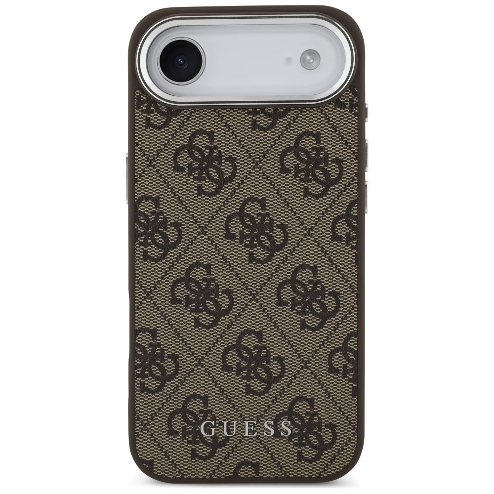 Θήκη MagSafe για Apple iPhone 17 Air, Guess, 4G Classic Logo, Καφέ