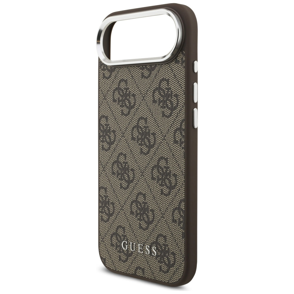 Θήκη MagSafe για Apple iPhone 17 Air, Guess, 4G Classic Logo, Καφέ