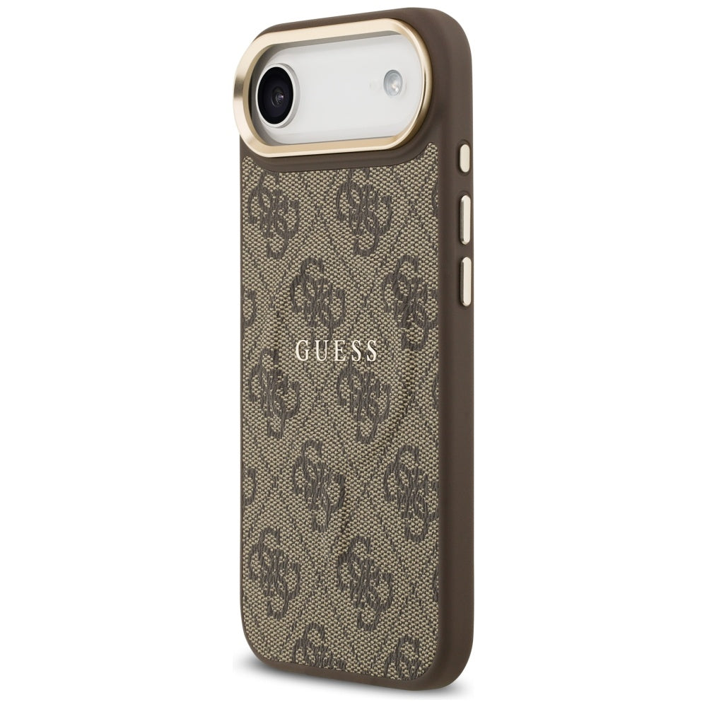 Θήκη MagSafe για Apple iPhone 17 Air, Guess, 4G Classic, Καφέ