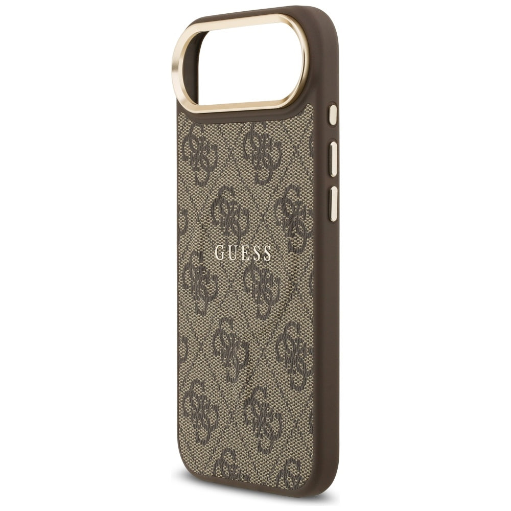 Θήκη MagSafe για Apple iPhone 17 Air, Guess, 4G Classic, Καφέ