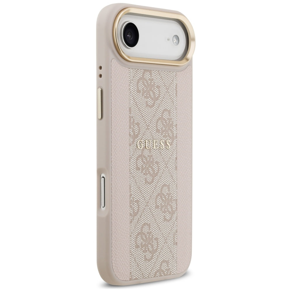 Θήκη MagSafe για Apple iPhone 17 Air, Guess, 4G Stripe, Ροζ