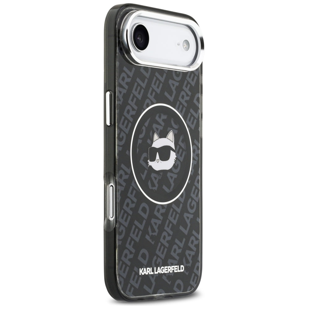 Θήκη MagSafe για Apple iPhone 17 Air, Karl Lagerfeld, IML Choupette`s Head, Μαύρη