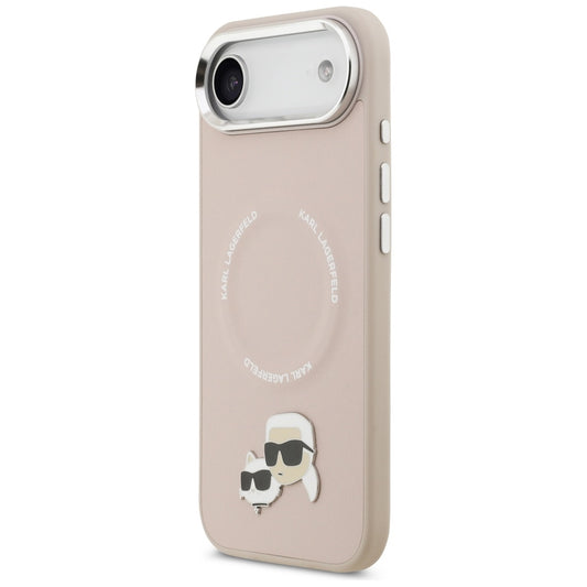 Θήκη MagSafe για Apple iPhone 17 Air, Karl Lagerfeld, Karl & Choupette Pins, Ροζ