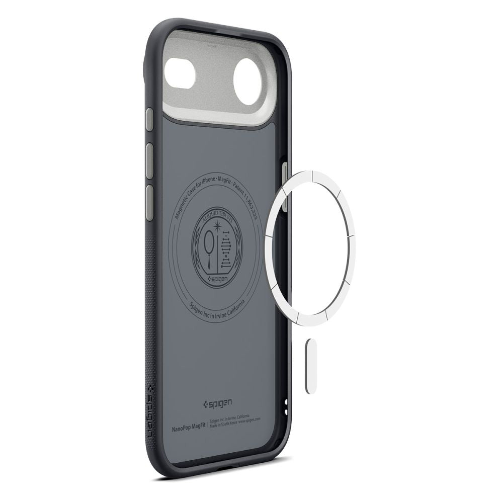 Θήκη MagSafe για Apple iPhone 17 Air, Spigen, Caseology Nano Pop, Μαύρη ACS10301