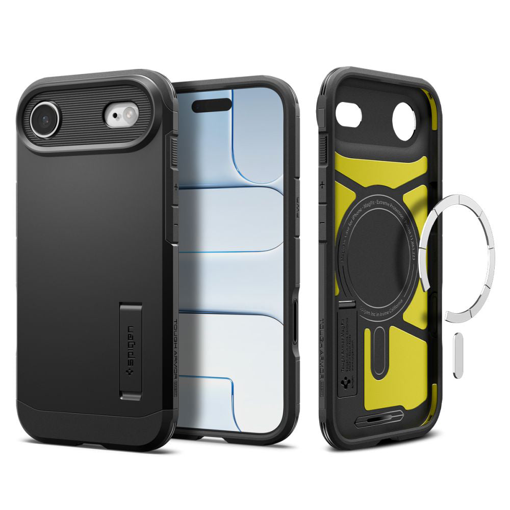 Θήκη MagSafe για Apple iPhone 17 Air, Spigen, Tough Armor T, Μαύρη ACS10324