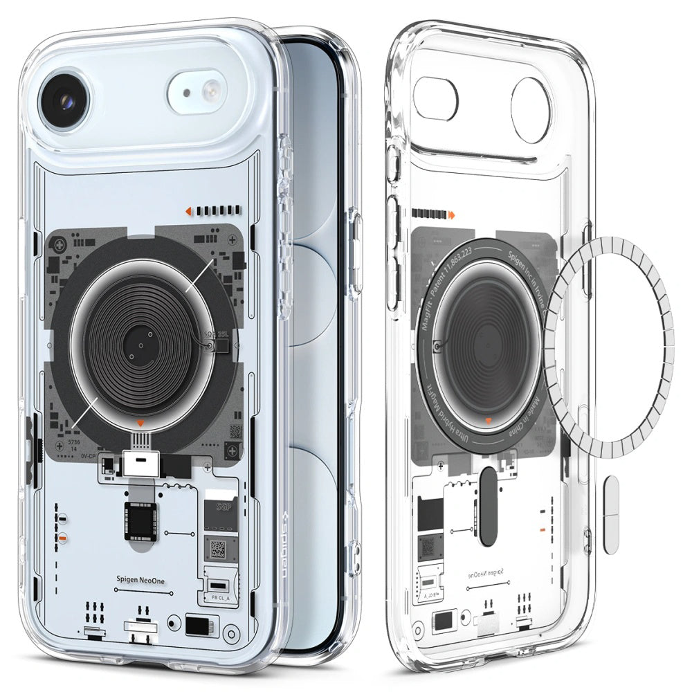 Θήκη MagSafe για Apple iPhone 17 Air, Spigen, Ultra Hybrid Neo One, Διαφανής ACS10321