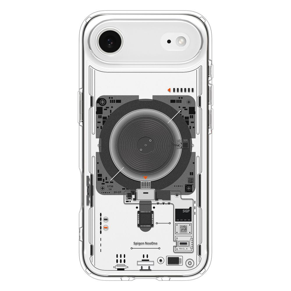 Θήκη MagSafe για Apple iPhone 17 Air, Spigen, Ultra Hybrid Neo One, Διαφανής ACS10321