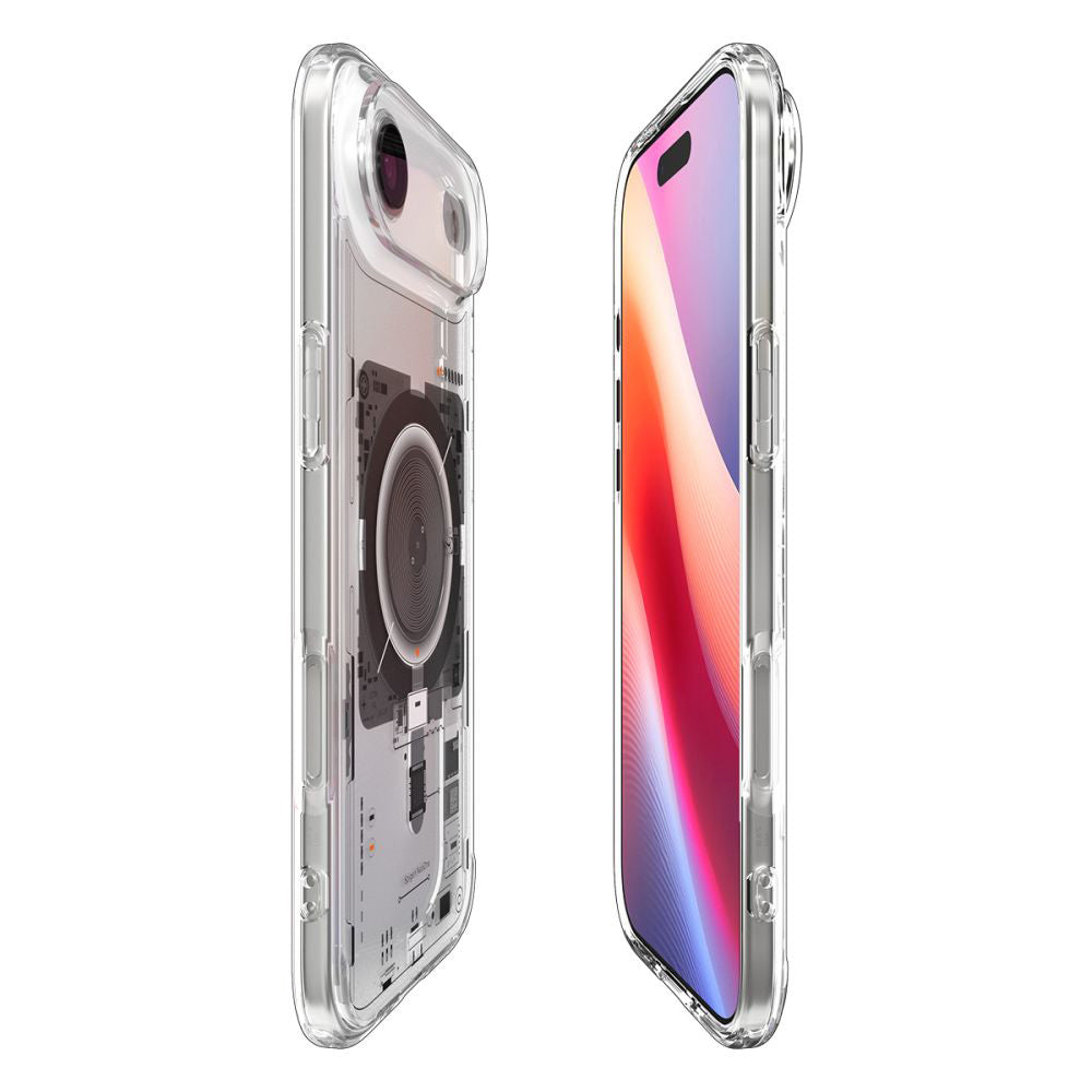Θήκη MagSafe για Apple iPhone 17 Air, Spigen, Ultra Hybrid Neo One, Διαφανής ACS10321